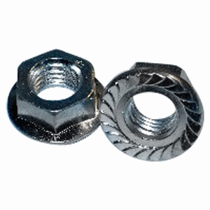 Hexagonal Flange Nuts M8 (10pcs)